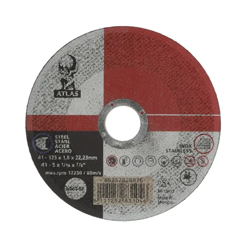 125x1,6x22,2 /nerez A46T-BF ATLAS